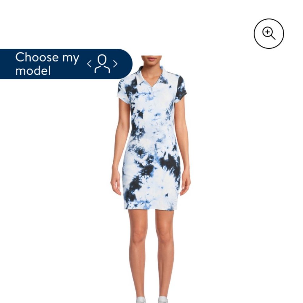 Tie-dyed dress
